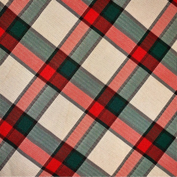 v i n t a g e :: Mod Preppy Plaid Thick Maxi Skirt Classy Tartan - Picture 11 of 13